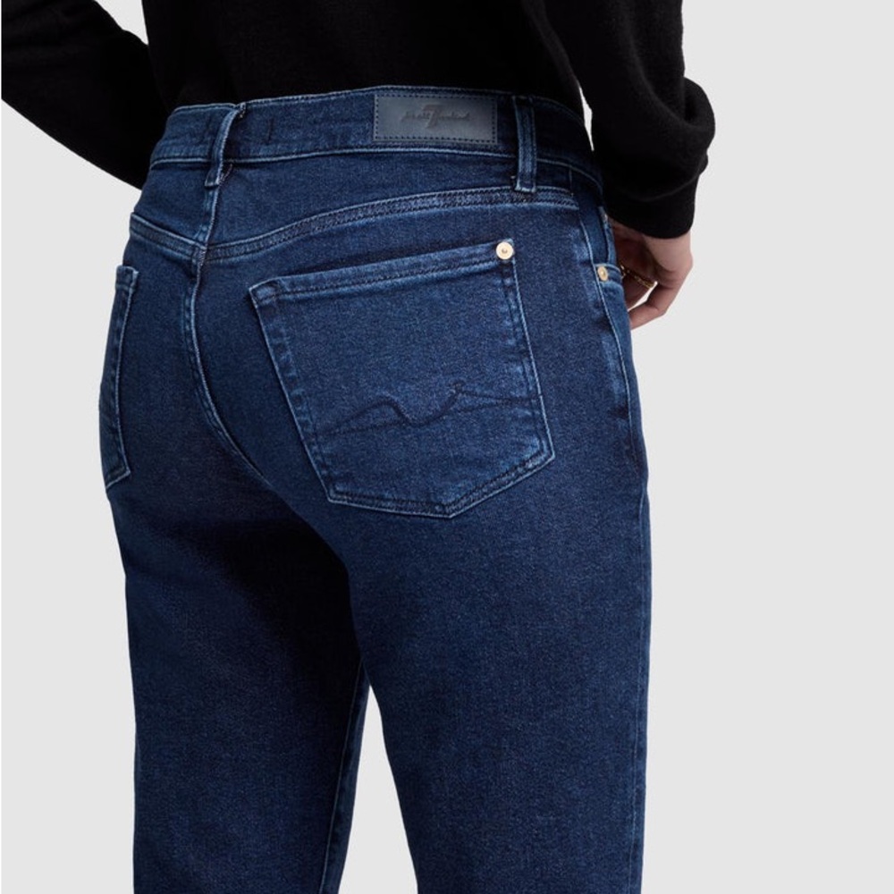 NWT 7 for All Mankind Luxe Vintage Josefina Slim Boyfriend Jeans - Picture 6 of 6